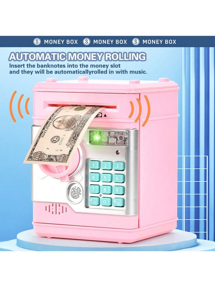 MoneySafe™ – Electronic Coin Bank