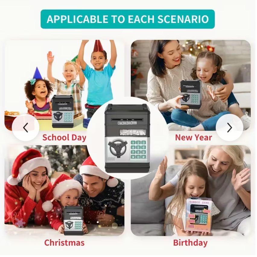 MoneySafe™ – Electronic Coin Bank